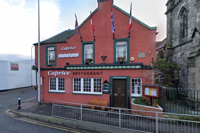 Caprice is a family-run Italian restaurant in Musselburgh which also provides a takeaway service. "Amazing," said one reader of the business, which delivers pizza, pasta, garlic bread, cheesy chips, onion rings, Italian desserts and more.