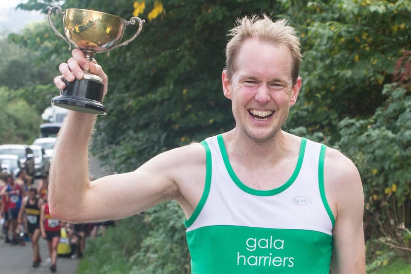 No 3 Fergus Johnston was the second Gala Harrier to finish, in 25th place in a time of 39:30