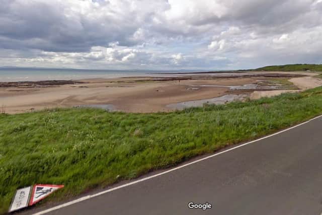 Police are apealling to the public to identify the body of a man discovered on Longniddry beach yesterday morning.