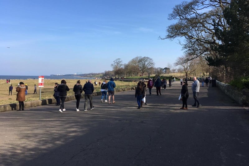 Lots of our readers recommended Cramond as a good place to enjoy the Edinburgh sunshine, particularly the beach and esplanade.