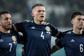 Man Utd's Scott McTominay is out of Scotland's trip to Moldova due to illness. (Photo by Craig Williamson / SNS Group)