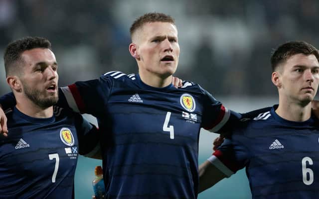 Man Utd's Scott McTominay is out of Scotland's trip to Moldova due to illness. (Photo by Craig Williamson / SNS Group)