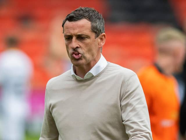 Dundee United have sacked manager Jack Ross after just seven games in charge following a 9-0 capitulation against Celtic. Picture: Mark Scates / SNS Group)