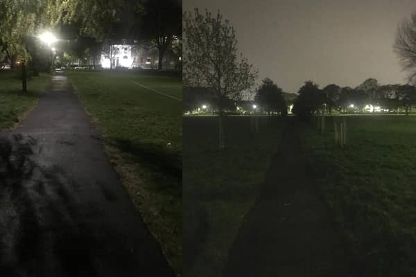 Living Rent say local residents would like to see additional lighting at Leith Links.