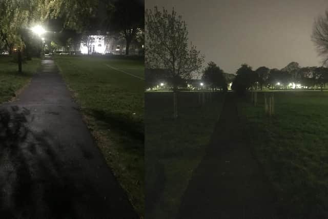 Living Rent say local residents would like to see additional lighting at Leith Links.