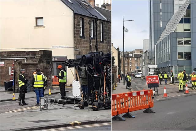 Much of Anansi Boys is being shot at Leith's First Stage Studios, but film crews and extras have been spotted around Torphichen Street and Canning Street in Edinburgh city centre.
