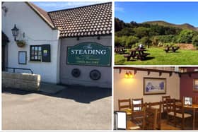 The Steading, located near Midlothian Snowsports Centre on Biggar Road, is one of seven pubs being offered for sale by Three Thistles.