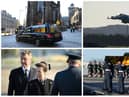 Applause rang out in the heart of Edinburgh as the Queen left the Scottish capital for the final time.