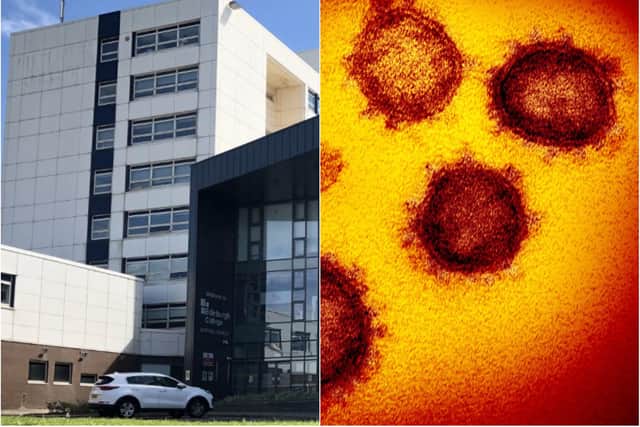 Coronavirus has not been found at Edinburgh College despite claims that students were told to self isolate. pic: AP/contributed