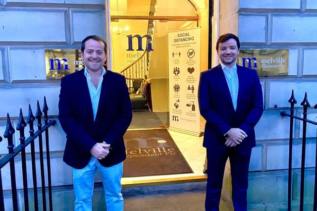 Kristofor Banks and Matthew Irvine are the two new directors that have been appointed in key strategic and development roles at Melville Independent in Edinburgh.