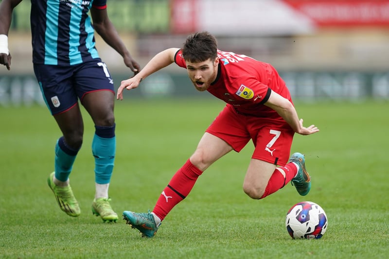 The 25-year-old is being tracked by several clubs and would be a very good acquisition. He plays with energy and exuberance and has an eye-catching goal celebration. A Northern Ireland international, Smyth scored 10 goals and provided three assists as Leyton Orient were crowned SkyBet League Two champions. A player who is sure to be attracting attention from elsewhere.
