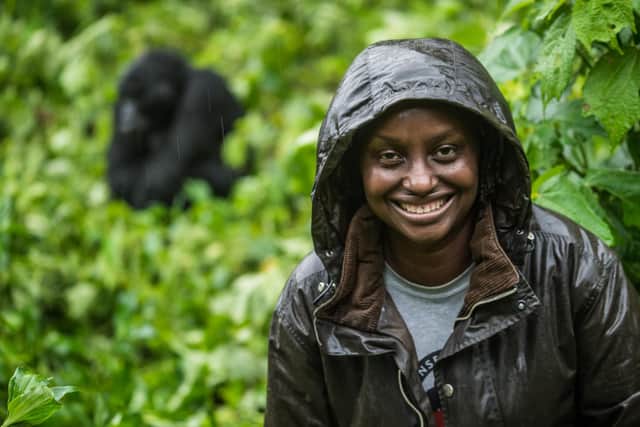 Ugandan conservationist and veterinarian Dr Gladys Kalema-Zikusoka will be honoured with the Edinburgh Medal during this year's science festival. Picture: Jo-Anne McArthur