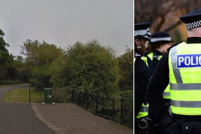 Police are appealing for witnesses for the attack in Figgate Park.