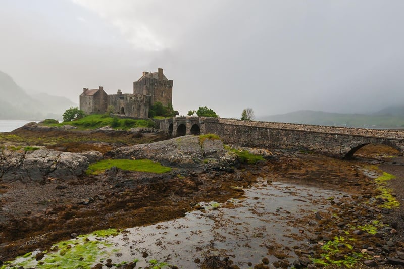 The picturesque Eilean Donan Castle, on Scotland's stunning west coast, had a memorable cameo in Pierce Brosnan's The World is Not Enough. It provided the backdrop for Q to demonstrate his lateast gadget - bagpipes that double as a machine gun.