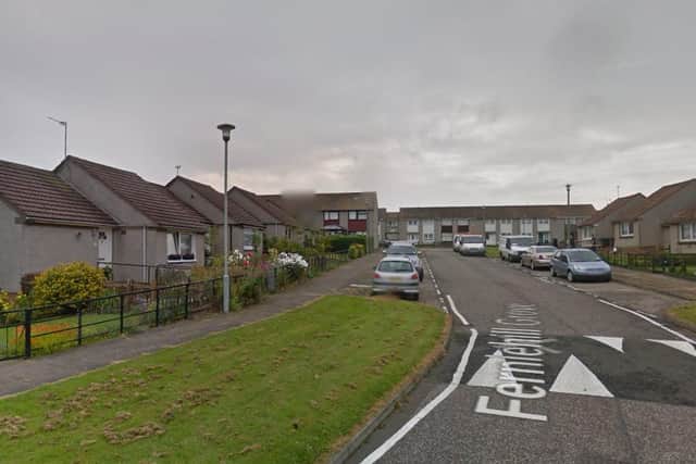 Police are hunting a masked gang in connection with a robbery in Ferniehill Grove. Pic: Google