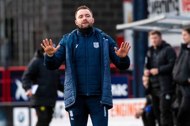James McPake will see his Dundee side come up against Hearts next season. Picture: SNS