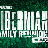 The Hanlon Stevenson Foundation 'Family Reunion' match takes place at Easter Road on Sunday November 20
