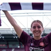 Kathleen McGovern is one of nine new signings at Hearts this summer. Credit: Hearts Women