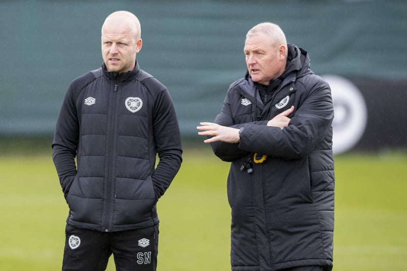 Naismith and McAvoy oversee training