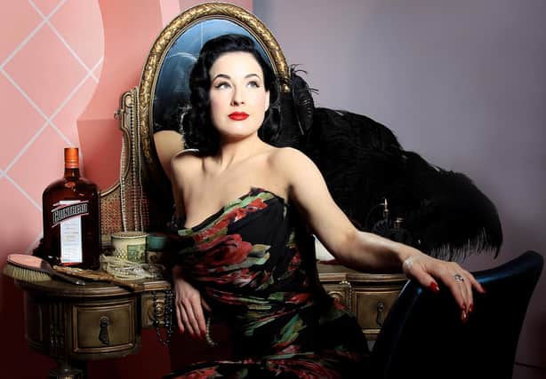 Dita Von Teese has issued an update on her show in April