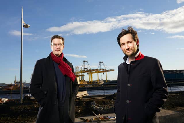 Distillery co-founders Ian Stirling (l) and Patrick Fletcher (r)
