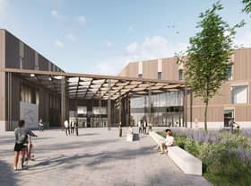 The new Liberton High community campus will also include a cafe, library and police base.