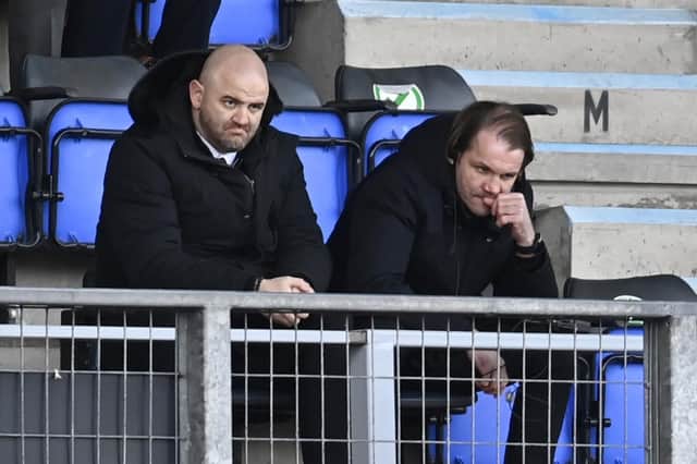 Hearts sporting director Joe Savage and manager Robbie Neilson are looking to add to the first-team squad this summer. Picture: SNS