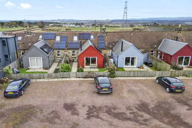 The property offers stunning views across the neighbouring East Lothian countryside.