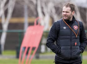 Hearts boss Robbie Neilson will look to keep up his undefeated streak in Edinburgh derbies since returning to the club. Picture: SNS