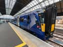 The Edinburgh to Glasgow service boost is part of timetable change across Scotland by Scotrail. Stock photo of a Scotrail train at Queen Street Station, Glasgow.