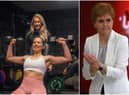 Nicola Sturgeon has confirmed the latest coronavirus figures for Scotland. Gyms across Scotland reopened for the first time today.
