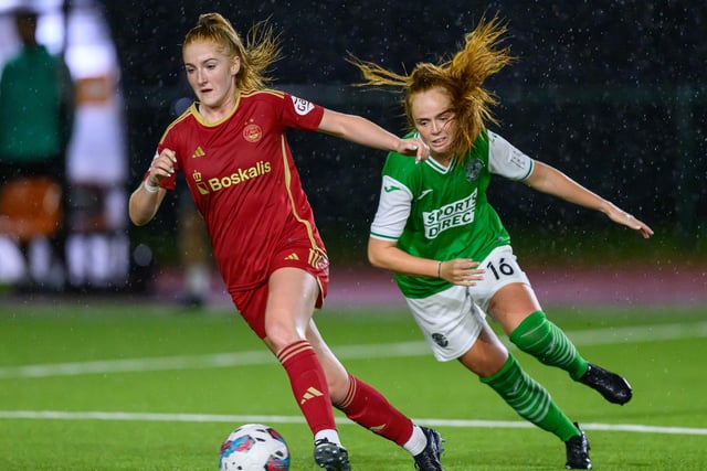 One of Hibs’ most consistent players. Notley’s ability to play pretty much anywhere provides the club with too many options to not get her into the team. However, as a midfielder, the 24-year-old can control the flow of the game with ease with her interceptions always on point. Credit: (© ScottishPower Women’s Premier League | Malcolm Mackenzie)
