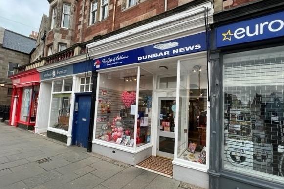 Dunbar News, in the High Street, Dunbar, East Lothian, is a traditional newsagents which has been in the same ownership for over 16 years.  
It has annual net sales of around £250,000 and there is said to be scope to develop the existing business operation. Asking price: £120,000.