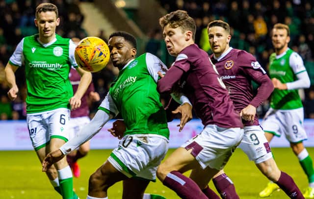 The Scottish Cup tie between Hearts and Hibs had been earmarked for a VAR trial.