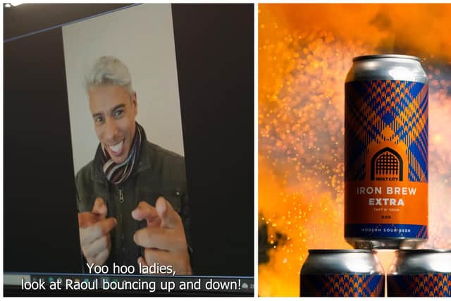 Edinburgh-based brewer Vault City launch Iron Brew Xtra flavoured sour beer with help of Raoul from classic Irn-Bru adverts.