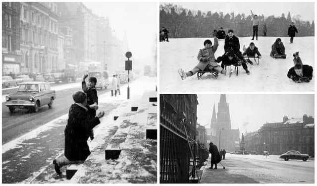 We take a look at snowy scenes in Edinburgh over the years.