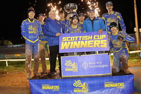 The Edinburgh Monarchs are 2026 Scottish Cup winners. Picture: Jack Cupido
