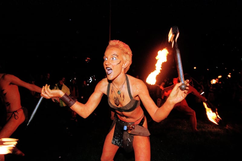The modern version of the Beltane festival started in Edinburgh in 1988 with a core of a dozen performers, but now there is a cast of around 300 taking part.  The essential story remains the same, but it is adapted and interpreted anew each year.