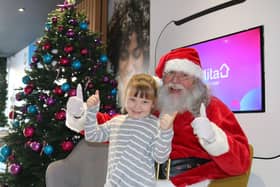 Families can attend the free Santa's Grotto at Utilita's Energy Hub at 41 Newkirkgate, Leith, between 11.30am and 3pm on December 21