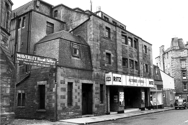 The Ritz Cinema, on Rodney Street, which closed its doors for the final time in 1983.