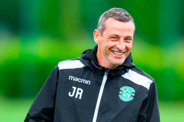 Jack Ross is hopeful Hibs' semi-final clash with rivals Hearts can be played before the end of the year - in front of fans