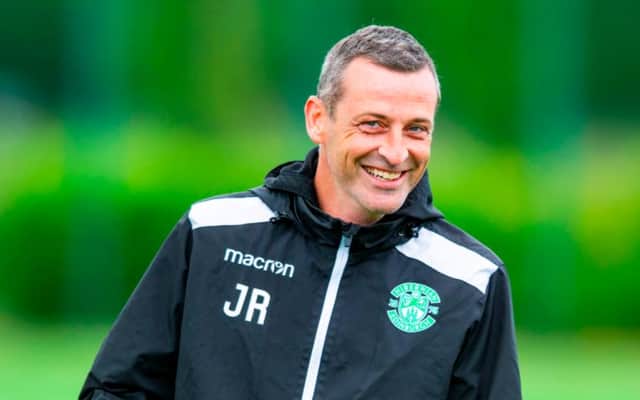 Jack Ross is hopeful Hibs' semi-final clash with rivals Hearts can be played before the end of the year - in front of fans