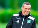 Jack Ross is hopeful Hibs' semi-final clash with rivals Hearts can be played before the end of the year - in front of fans