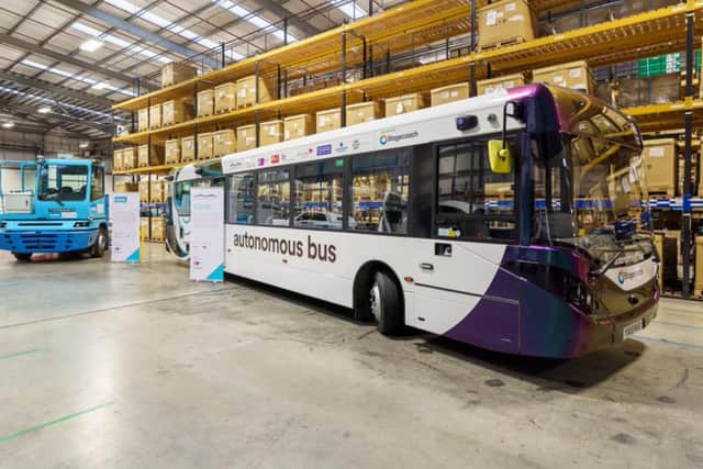 The 'world's first' self-driving bus is launching in Edinburgh this year