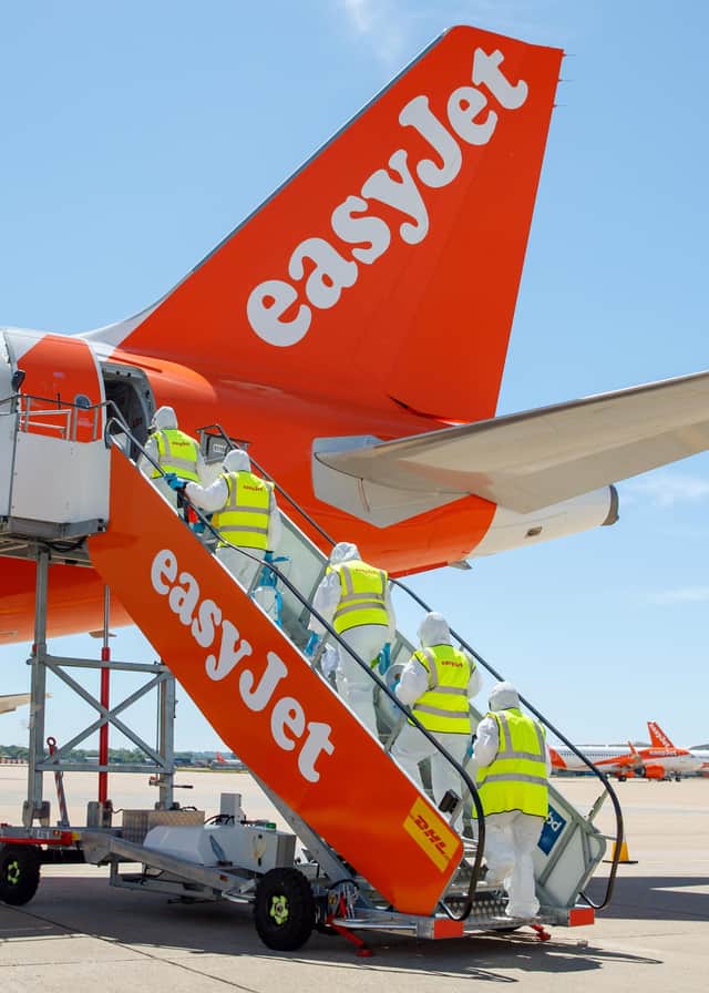 Easyjet have added more flights to Portugal from Edinburgh and Glasgow. Picture: Ben Queenborough