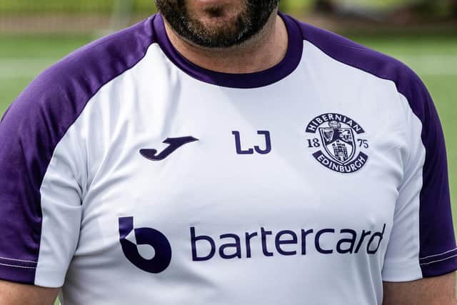 EDINBURGH, SCOTLAND - JUNE 24: Hibernian manager Lee Johnson during the Hibernian 24 Hour Football Charity match  in honour of the late Ron Gordon at the Hibernian Training Centre, on June 24, 2023, in Edinburgh, Scotland. (Photo by Mark Scates / SNS Group)