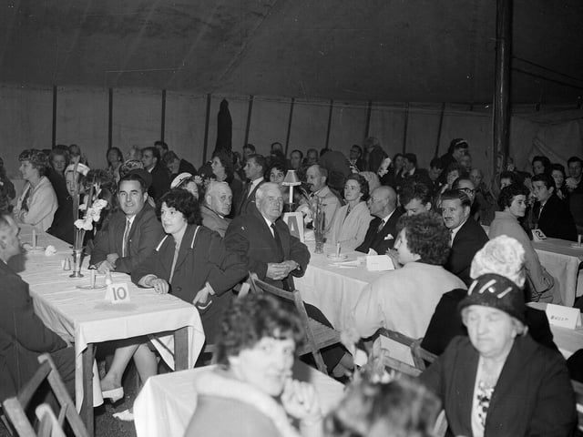 A Christian Stewardship dinner held in Currie in October 1963.
