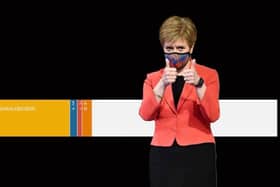 The SNP's chances of securing a majority are on a knife edge. Picture: Liv McMahon