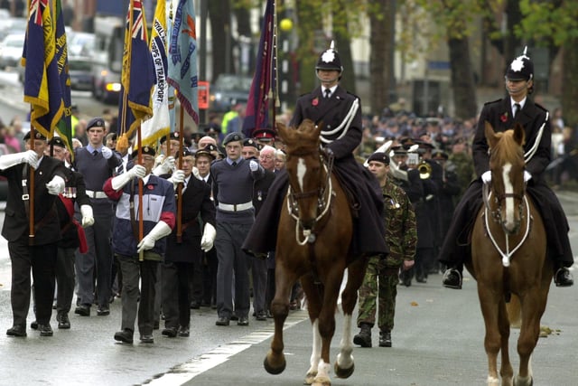 The Parade made its way to the Doncaster Mansion House in 2002