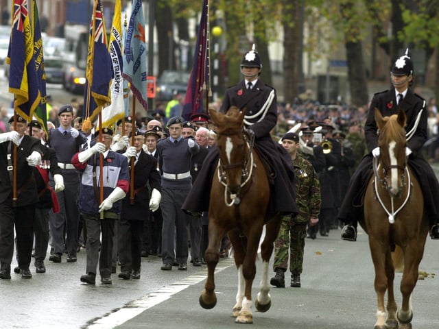 The Parade made its way to the Doncaster Mansion House in 2002